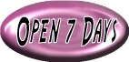 open 7 days